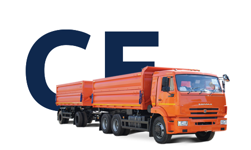 Грузовик с прицепом